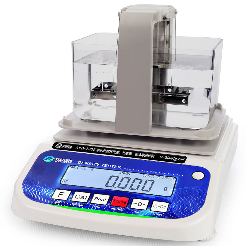 AKD-120S吸水性材料密度、孔隙率、吸水率測試儀